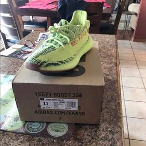 Frozen Yellow Yeezy